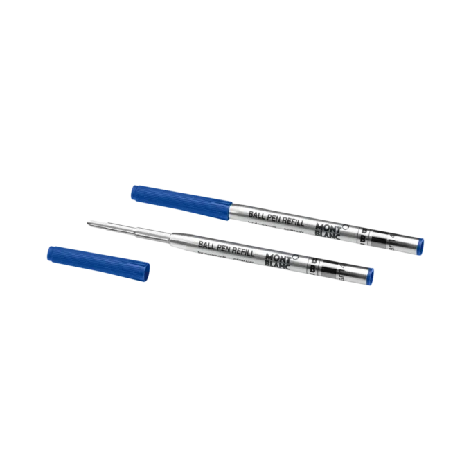 2 recambios para bolígrafo, azul real – fino 2 recambios para bolígrafo, azul real – fino