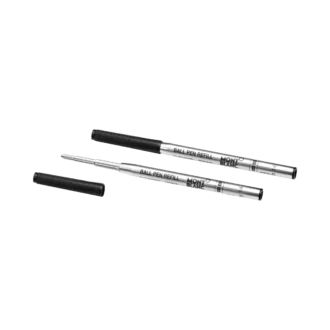 2 recambios para bolígrafo, Mystery Black – Fino