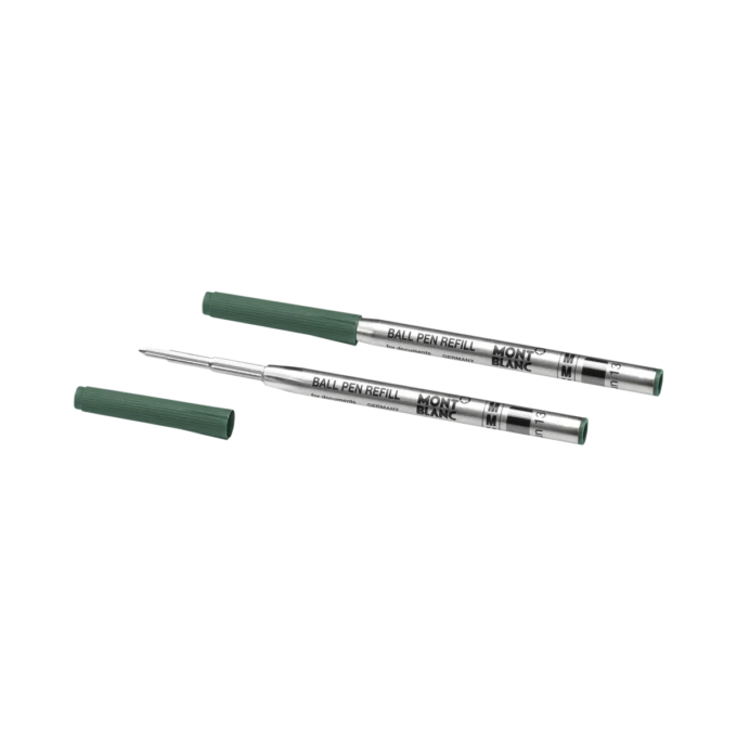 2 recambios para bolígrafo, verde irlandés – Medio 2 recambios para bolígrafo, verde irlandés – Medio