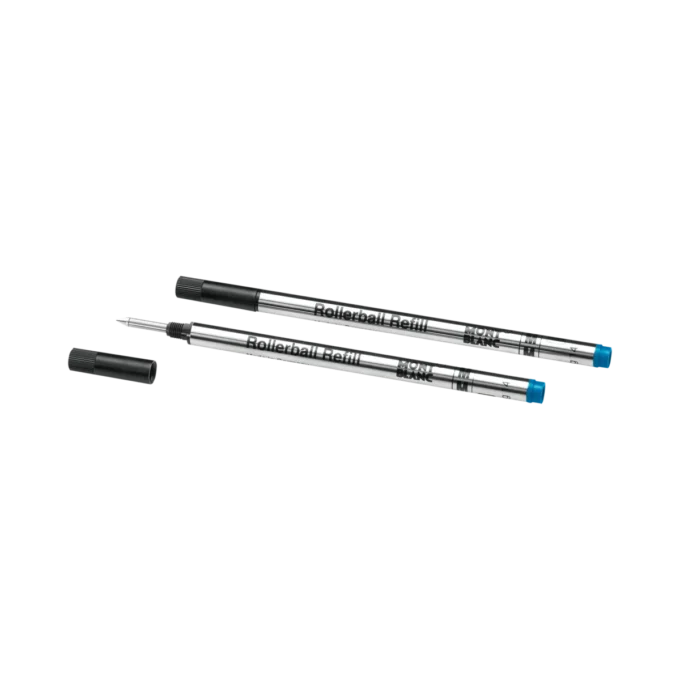 2 recambios para bolígrafos roller, azul Barbados – Medio 2 recambios para bolígrafos roller, azul Barbados – Medio