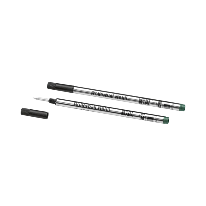 2 recambios para bolígrafos roller, verde irlandés – Medio 2 recambios para bolígrafos roller, verde irlandés – Medio