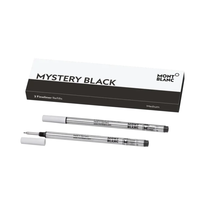 2 recambios para rotulador fino, Mystery Black – Medio 2 recambios para rotulador fino, Mystery Black – Medio