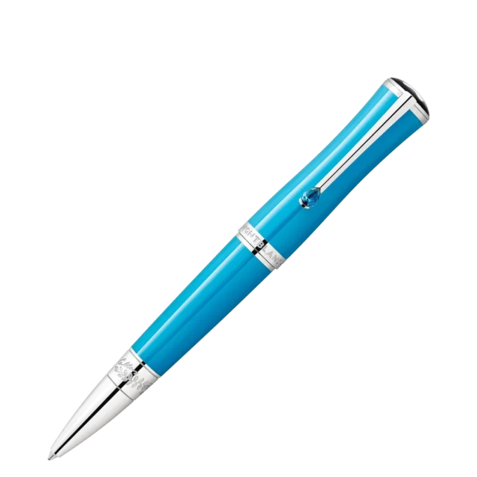 Bolígrafo Montblanc Maria Callas Edición Especial en color turquesa Bolígrafo Montblanc Maria Callas Edición Especial en color turquesa