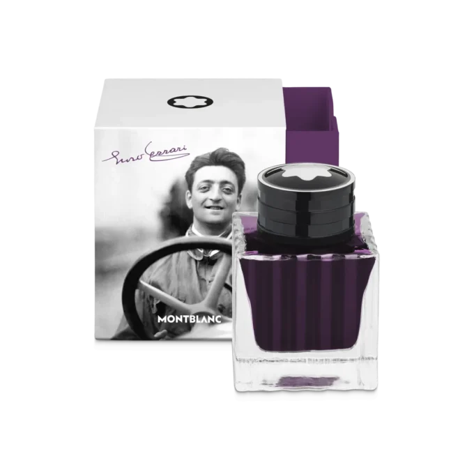 Botella de tinta, Great Characters Homage to Enzo Ferrari, Purple – 50 ml Botella de tinta, Great Characters Homage to Enzo Ferrari, Purple – 50 ml