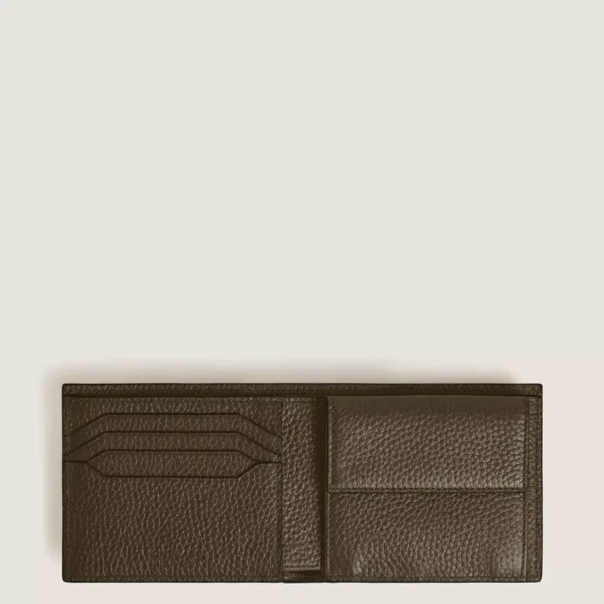 Cartera granulada con monedero 4cc