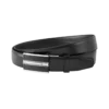 Cinturón de cuero negro de 30 mm Cinturón de cuero negro de 30 mm