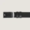 Cinturón reversible de 35 mm con placa de marquetería en piel Extreme Cinturón reversible de 35 mm con placa de marquetería en piel Extreme