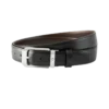 Cinturón reversible de cuero negro/marrón de 30 mm Cinturón reversible de cuero negro/marrón de 30 mm