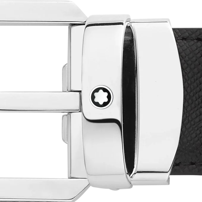 Cinturón reversible de cuero negro/marrón de 30 mm Cinturón reversible de cuero negro/marrón de 30 mm