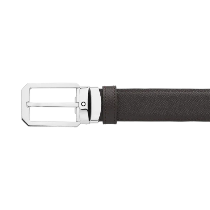 Cinturón reversible de cuero negro/marrón de 30 mm Cinturón reversible de cuero negro/marrón de 30 mm