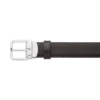 Cinturón reversible de cuero negro/marrón de 30 mm Cinturón reversible de cuero negro/marrón de 30 mm