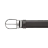 Cinturón reversible de piel con hebilla de herradura negra/marrón de 30 mm Cinturón reversible de piel con hebilla de herradura negra/marrón de 30 mm
