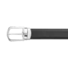 Cinturón reversible de piel con hebilla de herradura negra/marrón de 30 mm Cinturón reversible de piel con hebilla de herradura negra/marrón de 30 mm