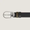 Cinturón reversible Horseshoe de 30 mm en piel granulada Cinturón reversible Horseshoe de 30 mm en piel granulada