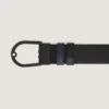 Cinturón reversible Horseshoe de 35 mm en piel granulada Cinturón reversible Horseshoe de 35 mm en piel granulada