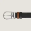 Cinturón reversible Horseshoe de 35 mm en piel Sartorial Cinturón reversible Horseshoe de 35 mm en piel Sartorial