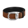 Cinturón reversible L’Ovale de 35 mm en piel Sartorial Cinturón reversible L’Ovale de 35 mm en piel Sartorial