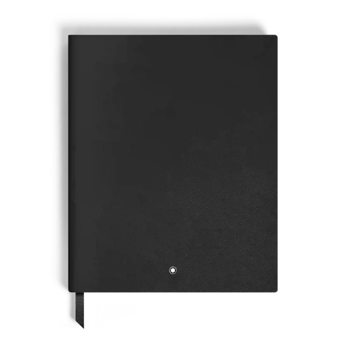 Cuaderno grande, cuero negro, negro, páginas rayadas Cuaderno grande, cuero negro, negro, páginas rayadas