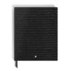 Cuaderno grande, piel con relieve de cocodrilo, negro – Páginas rayadas Cuaderno grande, piel con relieve de cocodrilo, negro – Páginas rayadas