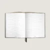 Cuaderno grande, piel con relieve de cocodrilo, negro – Páginas rayadas Cuaderno grande, piel con relieve de cocodrilo, negro – Páginas rayadas