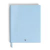 Cuaderno grande, piel Saffiano, azul pálido – Páginas rayadas Cuaderno grande, piel Saffiano, azul pálido – Páginas rayadas