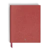 Cuaderno grande, piel Saffiano, rojo – Páginas rayadas Cuaderno grande, piel Saffiano, rojo – Páginas rayadas