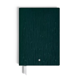 Cuaderno mediano en piel Corteccia, páginas rayadas