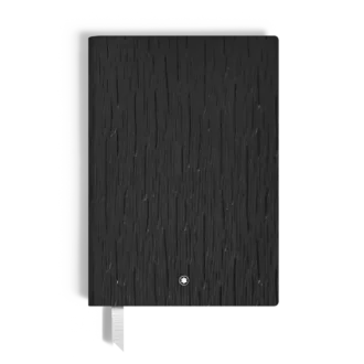 Cuaderno mediano en piel Corteccia, páginas rayadas