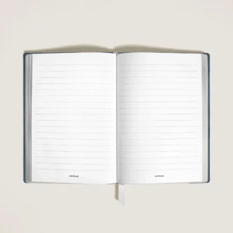 Cuaderno mediano en piel Corteccia, páginas rayadas