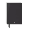 Cuaderno mediano en piel suave, páginas rayadas Cuaderno mediano en piel suave, páginas rayadas