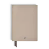 Cuaderno mediano en piel suave, páginas rayadas Cuaderno mediano en piel suave, páginas rayadas