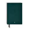 Cuaderno mediano en piel suave, páginas rayadas Cuaderno mediano en piel suave, páginas rayadas