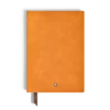 Cuaderno mediano en piel suave, páginas rayadas Cuaderno mediano en piel suave, páginas rayadas