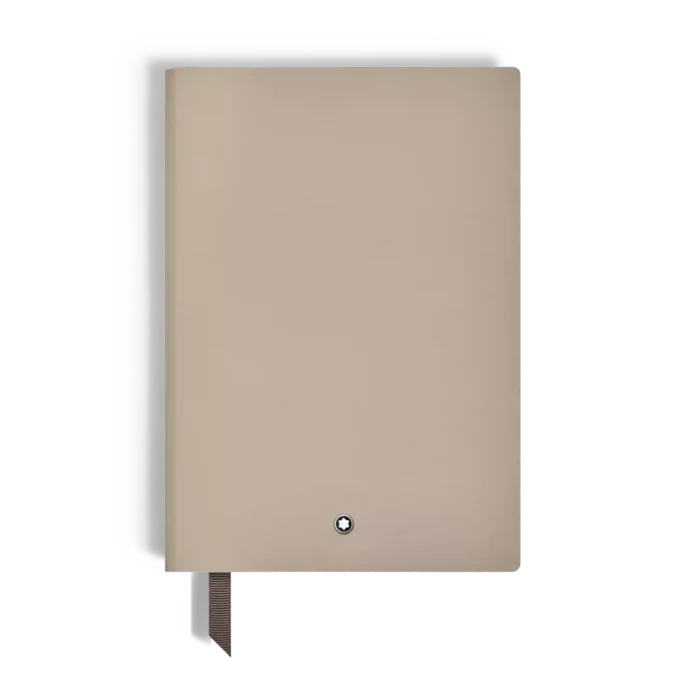 Cuaderno mediano en piel suave, páginas rayadas Cuaderno mediano en piel suave, páginas rayadas