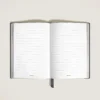 Cuaderno mediano en piel suave, páginas rayadas Cuaderno mediano en piel suave, páginas rayadas