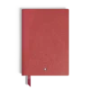 Cuaderno mediano, piel rojo ladrillo, rojo, páginas rayadas Cuaderno mediano, piel rojo ladrillo, rojo, páginas rayadas