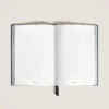 Cuaderno mediano, piel Saffiano, azul – Páginas cuadriculadas Cuaderno mediano, piel Saffiano, azul – Páginas cuadriculadas
