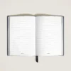 Cuaderno mediano, piel Saffiano, azul – Páginas rayadas Cuaderno mediano, piel Saffiano, azul – Páginas rayadas