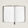 Cuaderno mediano, piel Saffiano, negro – Páginas cuadriculadas Cuaderno mediano, piel Saffiano, negro – Páginas cuadriculadas