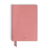 Cuaderno mediano, piel Saffiano, rosa pálido – Páginas rayadas Cuaderno mediano, piel Saffiano, rosa pálido – Páginas rayadas