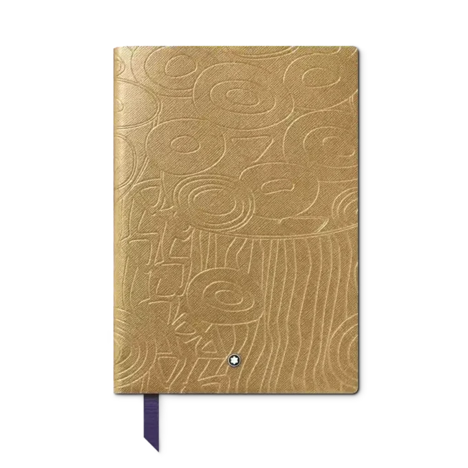 Cuaderno n.º 146 pequeño, Masters of Art Homage to Gustav Klimt, color dorado – Rayado Cuaderno n.º 146 pequeño, Masters of Art Homage to Gustav Klimt, color dorado – Rayado