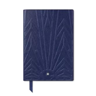 Cuaderno n.º 163 mediano, Meisterstück The Origin Collection, azul – Rayado