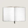 Cuaderno pequeño, cuero negro, negro, páginas rayadas Cuaderno pequeño, cuero negro, negro, páginas rayadas