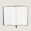 Cuaderno pequeño, piel azul tinta, azul, páginas en blanco Cuaderno pequeño, piel azul tinta, azul, páginas en blanco