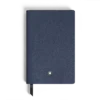 Cuaderno pequeño, piel Saffiano, azul – Páginas rayadas Cuaderno pequeño, piel Saffiano, azul – Páginas rayadas