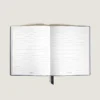 Cuaderno pequeño, piel Saffiano, azul – Páginas rayadas Cuaderno pequeño, piel Saffiano, azul – Páginas rayadas