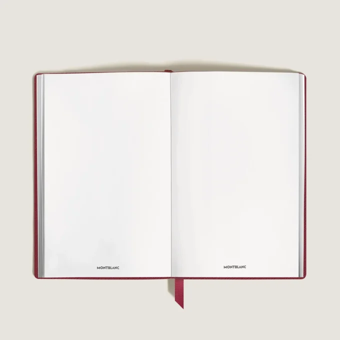 Cuaderno pequeño, piel Saffiano, rojo – Páginas en blanco Cuaderno pequeño, piel Saffiano, rojo – Páginas en blanco