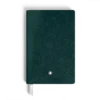 Cuaderno pequeño, piel Saffiano, verde británico – Páginas rayadas Cuaderno pequeño, piel Saffiano, verde británico – Páginas rayadas