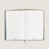 Cuaderno pequeño, piel Saffiano, verde británico – Páginas rayadas Cuaderno pequeño, piel Saffiano, verde británico – Páginas rayadas