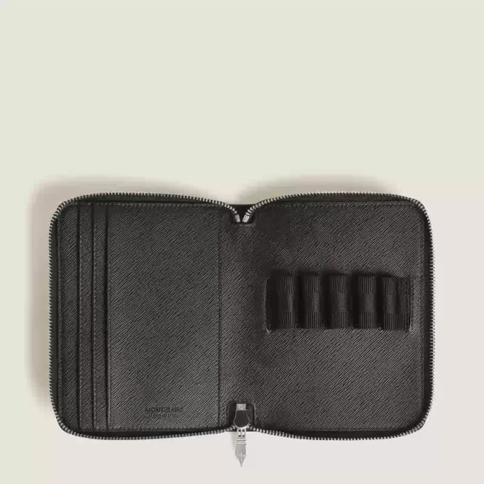 Estuche para 5 bolígrafos con cremallera Estuche para 5 bolígrafos con cremallera